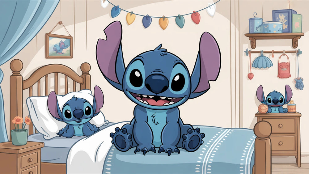 Comment creer une chambre Stitch pour son enfant