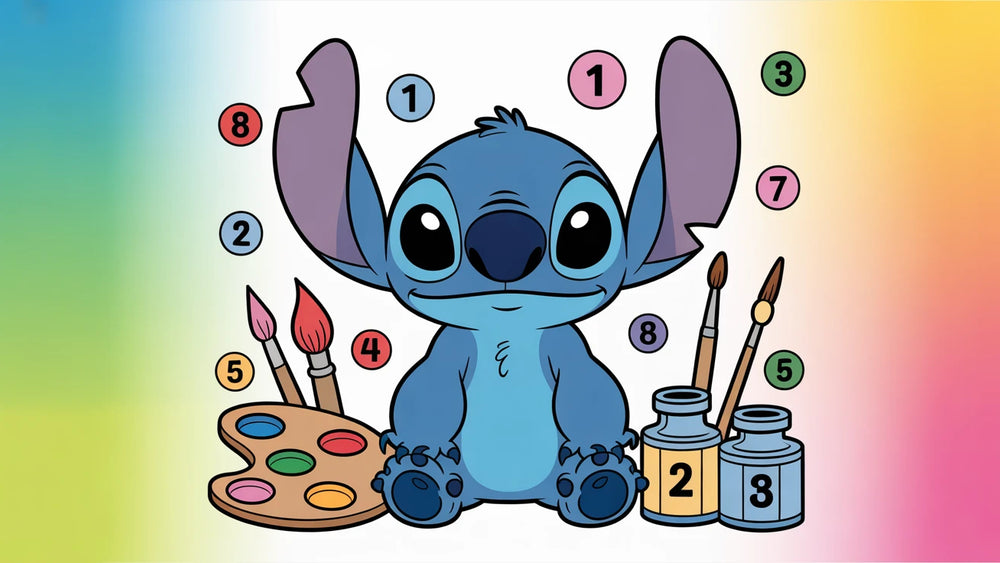 Coloriage Magique Stitch gratuit en ligne | 10 grilles pour enfants