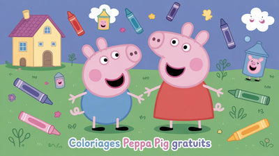 Coloriage Peppa Pig à imprimer gratuit | +140 dessins PDF