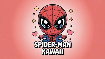 Coloriage Spider-Man Kawaii à imprimer | 20 dessins PDF gratuits