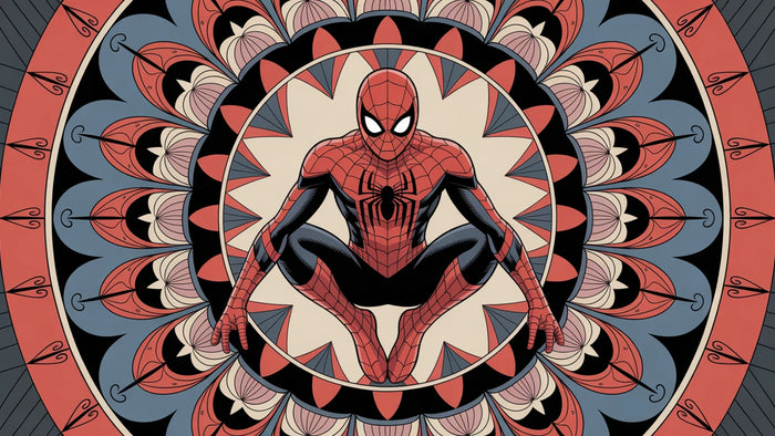 Coloriage Spider-Man Mandala à imprimer | 20 dessins PDF