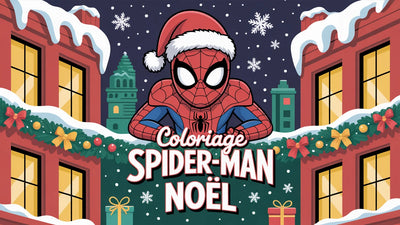 Coloriage Spider-Man Noël à imprimer | 20 dessins PDF gratuits