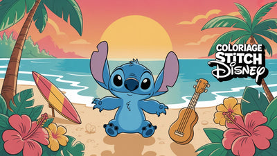 Coloriage Stitch Disney à imprimer | 20 dessins PDF