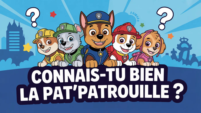 Connais-tu bien la Pat'Patrouille ? Quiz 10 questions