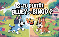 Es-tu plutôt Bluey ou Bingo ?