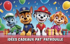 Idées cadeaux Pat Patrouille : Chase, Stella et toute la bande