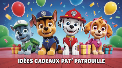 Idées cadeaux Pat Patrouille : Chase, Stella et toute la bande