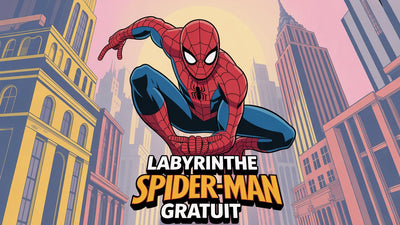 Labyrinthe Spider-Man a imprimer | 10 labyrinthes PDF gratuits