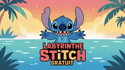 Labyrinthe Stitch a imprimer | 10 labyrinthes PDF gratuits