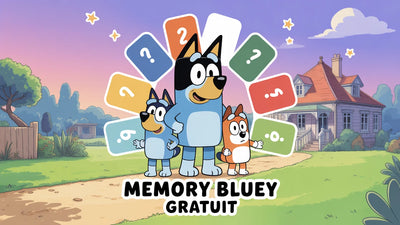 Memory Bluey gratuit en ligne | Jeu de paires pour enfants