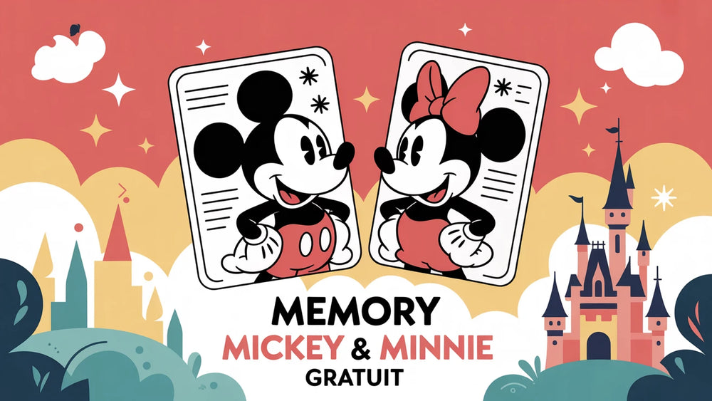 Memory Mickey &amp; Minnie gratuit en ligne | Jeu de paires pour enfants