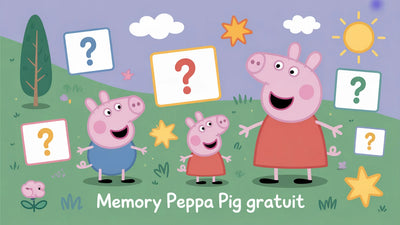 Memory Peppa Pig gratuit en ligne | Jeu de paires pour enfants