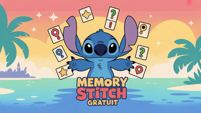Memory Stitch gratuit en ligne | Jeu de paires pour enfants