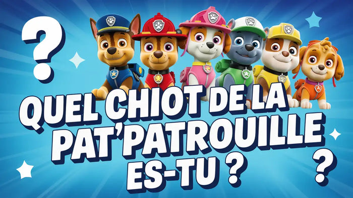 Quel chiot de la Pat'Patrouille es-tu ?
