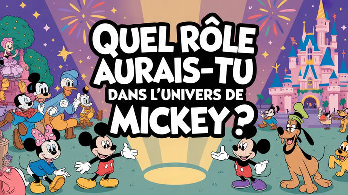 Quel rôle aurais-tu dans l'univers de Mickey ?