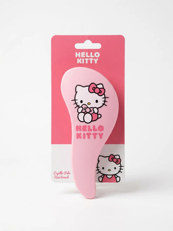 Brosse à Cheveux Démêlante Hello Kitty Multicolore, 20 cm de long