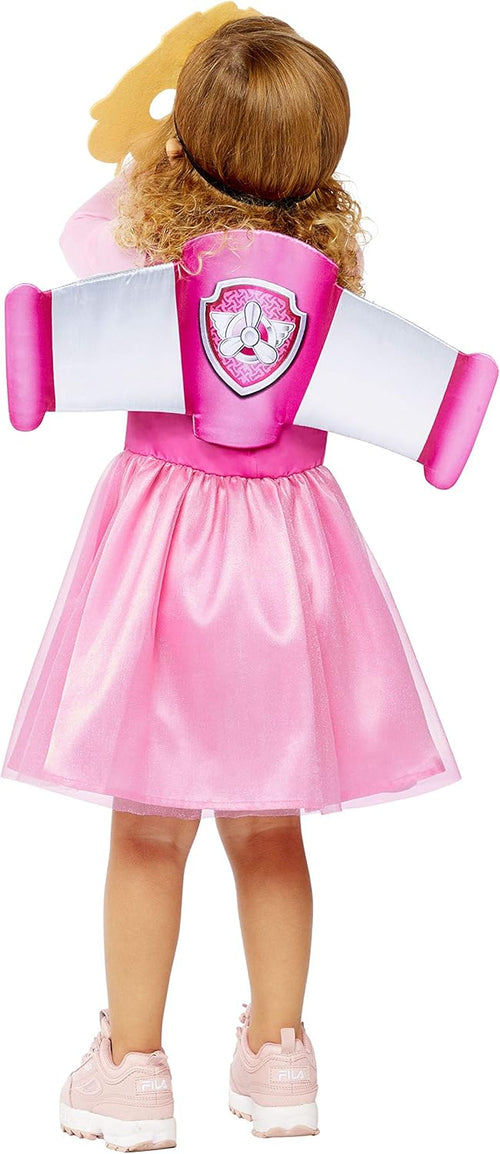 Masque Skye Pat’ Patrouille assorti au costume, coloris rose