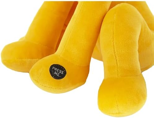 Vue de profil de la peluche Pluto mettant en avant la matière douce et le rembourrage