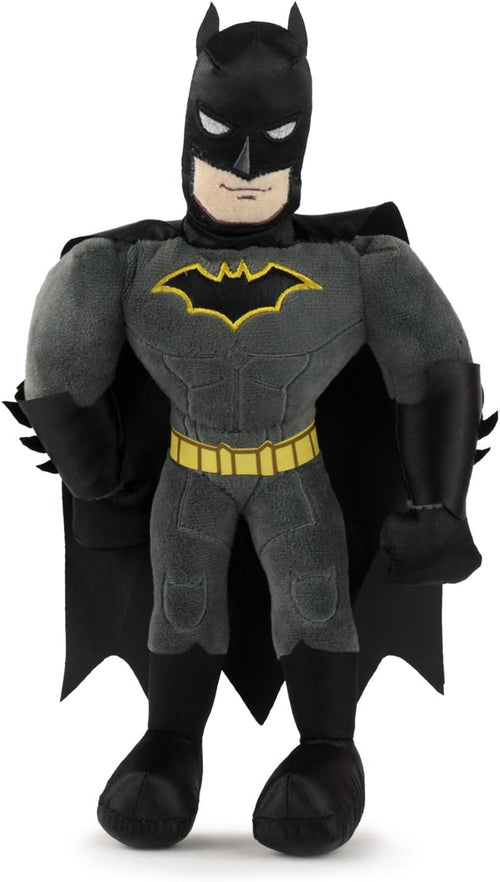 Peluche Batman DC Comics 33 cm posée debout avec costume détaillé