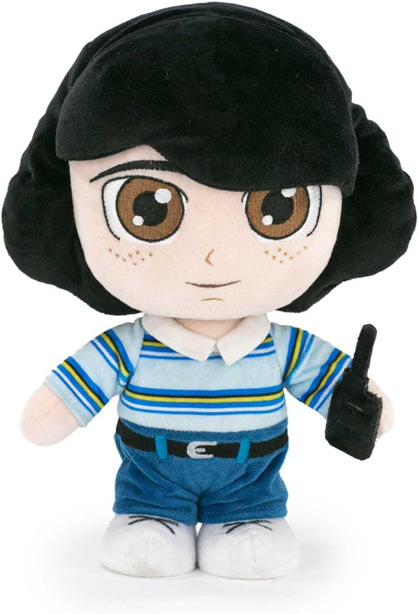 Peluche Mike Stranger Things de 26 cm debout, avec ses vêtements fidèles à la série