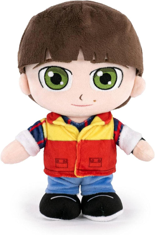 Peluche Will Stranger Things 26 cm debout, détails fidèles aux vêtements de la série