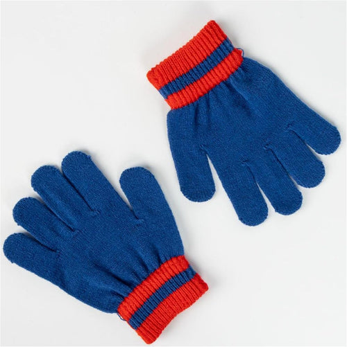 Détail du snood Sonic pour enfant avec motif coloré sur le tour de cou