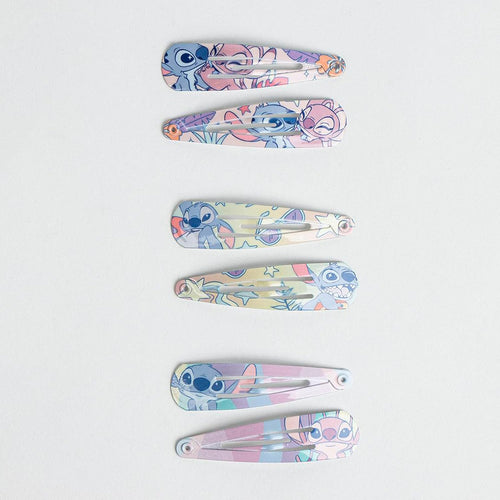Barrette Stitch antidérapante, détail du motif coloré sur le dessus