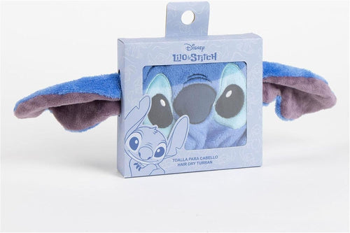 Détail du bouton de fermeture antidérapant de la serviette à cheveux Stitch