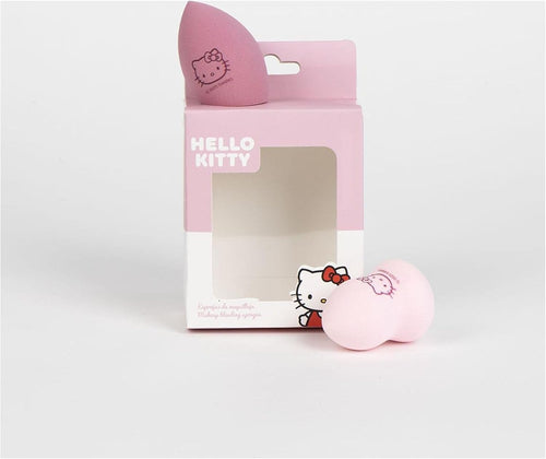 Packaging de l’éponge de maquillage Hello Kitty avec présentation sous licence officielle
