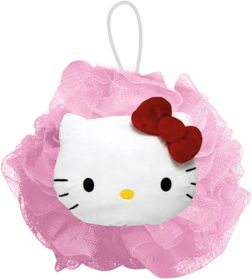 Éponge 3D Hello Kitty tenue en main montrant la forme ergonomique pour le teint