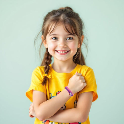 Accessoires cheveux Peppa Pig disposés à plat pour montrer la variété des formes