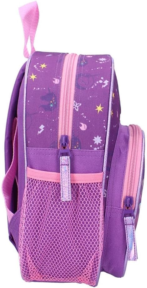 Détail du motif Unicorn Academy It's Fate avec Sophia et son licorne Waltstar