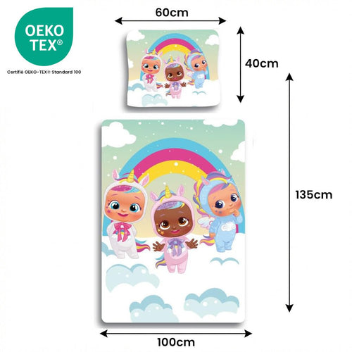 Taille de la parure de lit Parure de lit Cry Babies – 100x135
