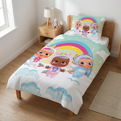 Vue de côté - Parure de lit Cry Babies – 100x135