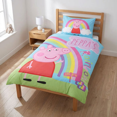 Vue de côté - Parure de lit Peppa Pig – 100x135