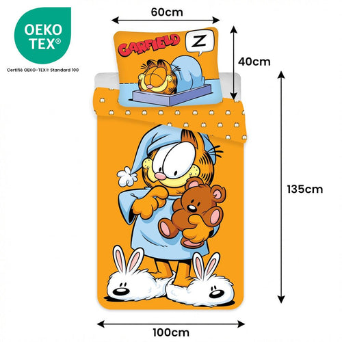 Taille de la parure de lit Parure de lit Garfield – 100x135