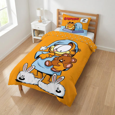 Vue de côté - Parure de lit Garfield – 100x135