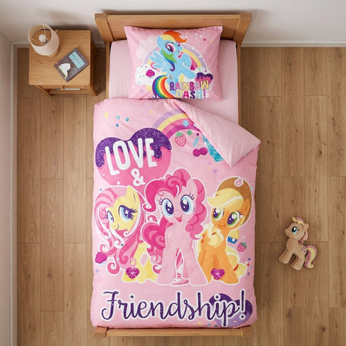 Vue de dessus - Parure de lit My Little Pony – 100x135