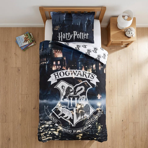 Vue de dessus - Parure de lit Harry Potter – 135x200