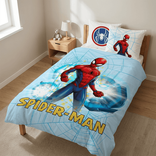 Vue de côté - Parure de lit Spider-Man – 140x200