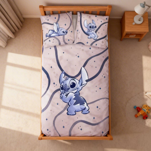 Vue de dessus - Parure de lit Stitch – 100x135