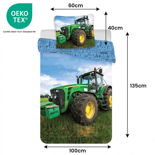 Taille de la parure de lit Parure de lit avec tracteur - 100x135
