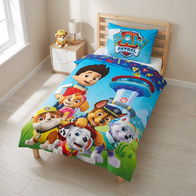 Vue de côté - Parure de lit Paw Patrol - 100X135