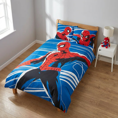 Vue de côté - Parure de lit Spider-Man – 100x140
