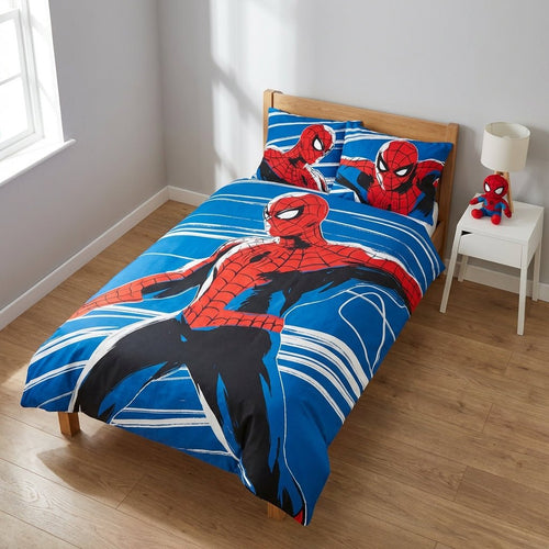 Vue de côté - Parure de lit Spider-Man – 100x140