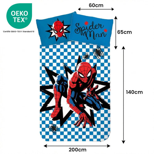 Taille de la parure de lit Parure de lit Spider-Man – 140x200