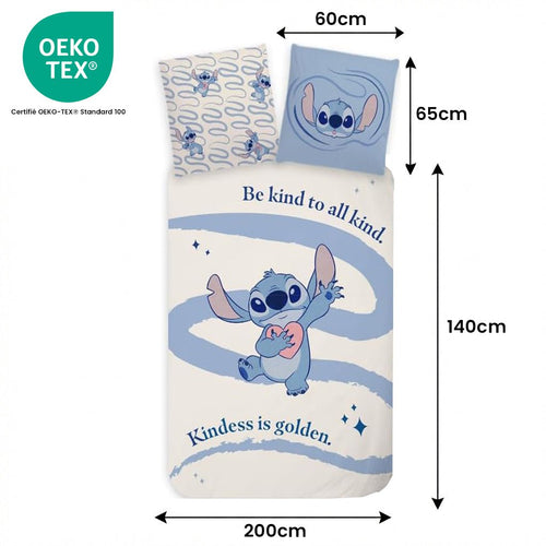 Taille de la parure de lit Parure de lit Stitch – 140x200