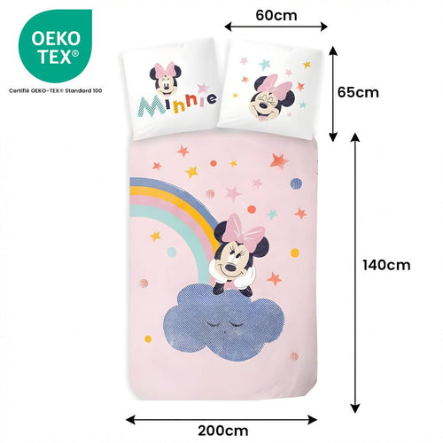 Taille de la parure de lit Parure de lit Minnie Mouse – 140x200