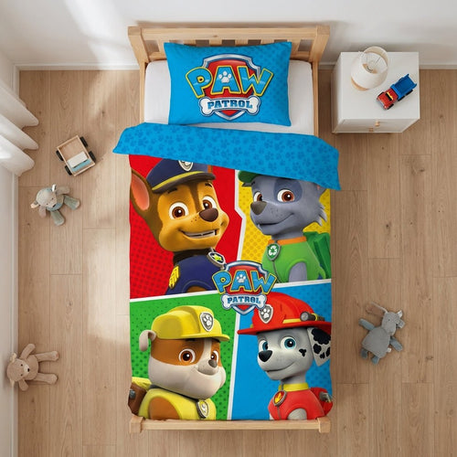 Vue de côté - Parure de lit Pat Patrouille – 100x135