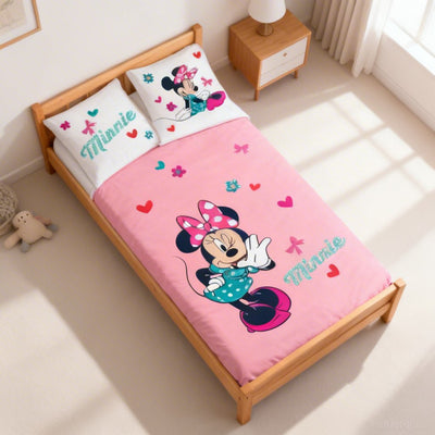 Vue de côté - Parure de lit Minnie Mouse - 100x135